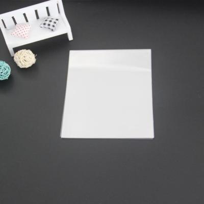 China Hot Selling Recyclable Custom Clear Opp Plastic Sachet Food Packaging Flat Opp Bag for sale