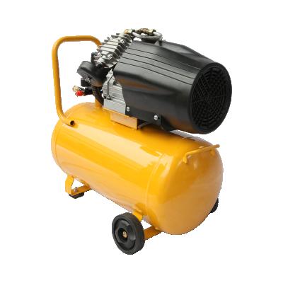 China HOT lubricated! High Quality 3hp 2200w Screw Lubricated 50L Potable Air Compressor Direct Driven for sale