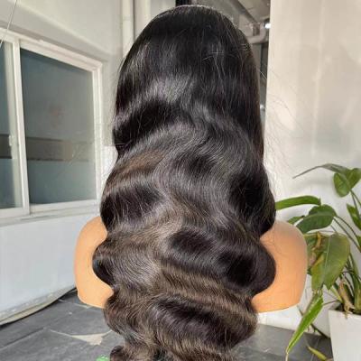 China 13x4 13x6 HD Lace Wigs frontal Human Hair Body Wave For American Black Women for sale