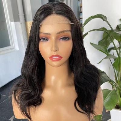 China Full Lace 5x5 6x6 4x4 Lace Wigs Double Drawn Body Wave Brazilian Human Hair for sale