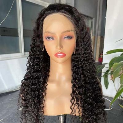 China Udetectable Swiss HD Lace Wig Real Frontal Deep Curly Glueless 300grams for sale