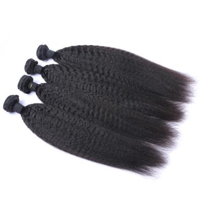 China Unprocessed Kinky Straight Weave Natural Raw Human Hair Bundles Vietnamese Hair Vendors for sale