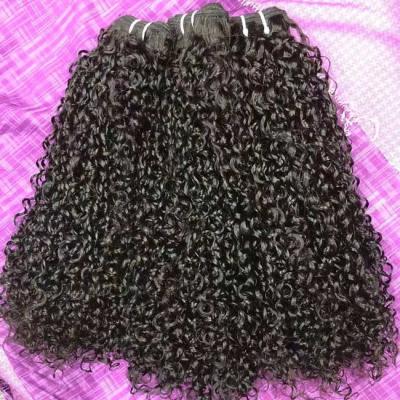 China 12A Grade Funmi Double Drawn Human Hair Virgin Cuticle Aligned Brazilian Hair Bundles for sale