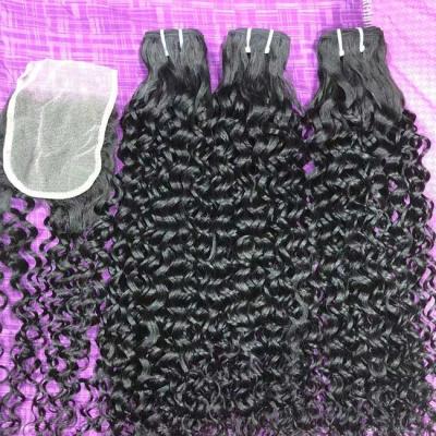 China Braziliaanse maagdelijke kuticula Aligned Hair Verkopers Mens Bohemian vlechten Haar Funmi Pissy Pixie Curly Te koop