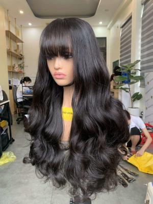 중국 Peruvian Human Hair Front Lace Wigs Hair Weight 150G-300G with Peruvian Hair 판매용