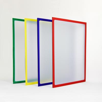 China Recyclable Magnetic Display Frame With Colored Frame for sale