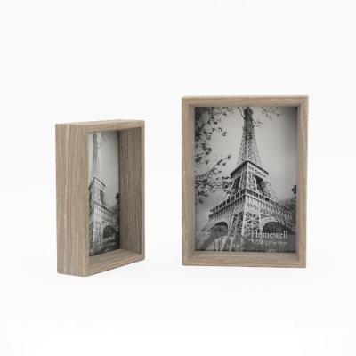 China New Style Eco - Friendly Durable 4X6 5X7 Classic Wooden Decorative Deep Mount Photo Frame for sale