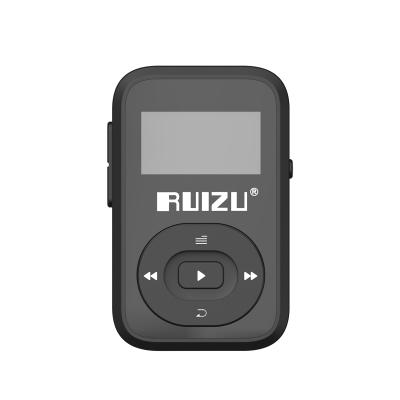 China mp3 player ruizu x26 clip on mp3 player for portable sports muisc player mini tf card supported up to 128gb for sale