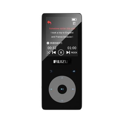 China New 2021 Mp3 Card Spot RUIZU X02B Long Battery Life With FM Radio, Voice Recorder, Video Play. for sale