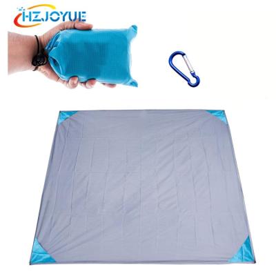 China Anti-Pilling Ultralight And Packable Warm Nylon Picnic Camping Blanket for sale