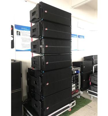 China Stage performance outdoor activity / line passive line 10 inch concert line LA 210 double row professional audio sound equipment 10 inch double row for sale