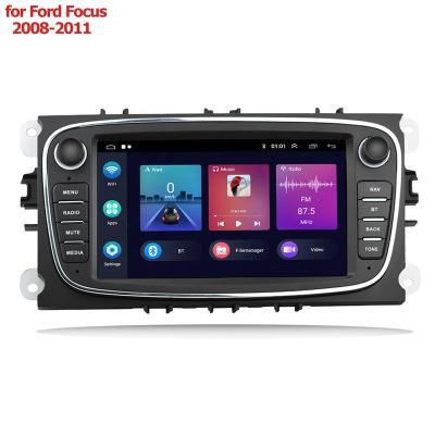 China GPS Android 16+1 32+2 With Carplay Carplay Car Radio DVD GPS Navigation Multimedia Stereo VCR For Ford Focus 2008 2009 2010 2011 for sale