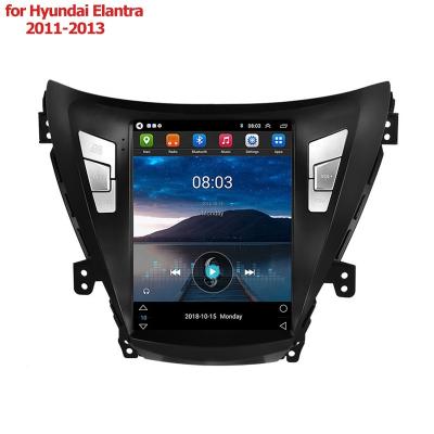 China 9.7 inch Android Car Radio MP5 DVD Player GPS Navigation Multimedia Stereo VCR For Hyundai Elantra 2011 2012 2013 for sale