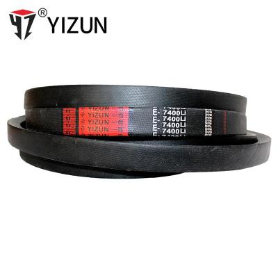 China Building Material Shops YIZUN E Type E3500-15000mm Hard Wire Length Rubber Inner Perimeter Drive Transmission Industrial Agricultural Machinery V Belt for sale