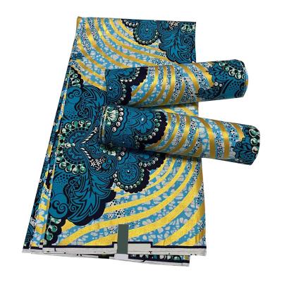 China Wholesale Anti-static African Ankara and Java Style Polyester /Cotton Fabric African Clothing and Dress Fabric for sale