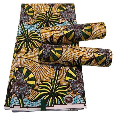 China Wholesale Shrink-Resistant African White And Colored Wax Print Ankara Fabric And Java Style Clothing And Shirt Textile Fabric for sale