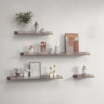 China Modern Simple Factory Picture Ledge Display Wooden Professional Custom Floating Acrylic Wall Shelf for sale