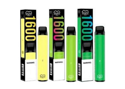 중국 1600 퍼프 맛 전자 Cigs 일회용 6.5ml 미리 채워진 포드 시스템 스타터 키트 판매용