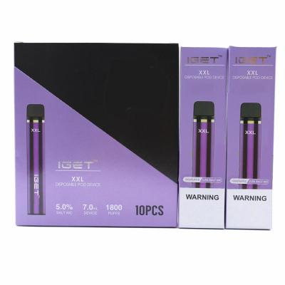 Chine Stylo plat de Vape d'embouchure de 1800 souffles à vendre