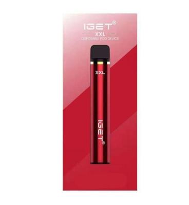 Chine Le stylo jetable 950mAh 7ml de Vape de cartouche de 1800 souffles a prérempli des kits de démarreur de clope d'E à vendre