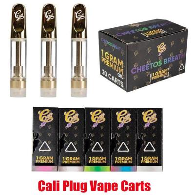 Chine OEM Vape jetable Pen Cartridges de cartouche d'astuce en métal de 0.8ml 1.0ml à vendre