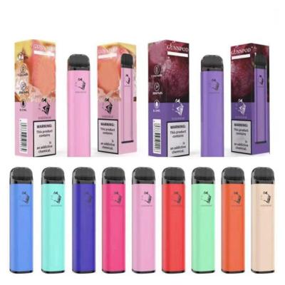 China 8ml prellenó los soplos disponibles 1250mAh de la pluma 2000 de Vape de los cigarrillos del cartucho E en venta