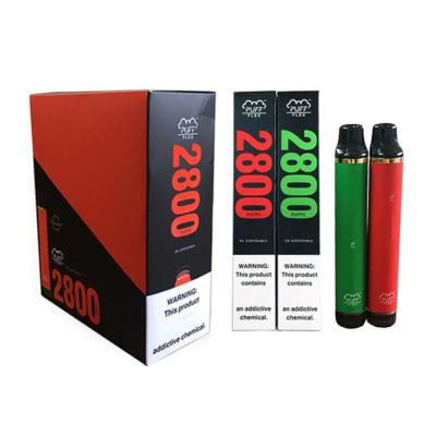 China 10ml Prefilled Disposable Vape Device 2800 Puffs Vape Pens for sale