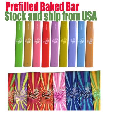 China Prefilled Baked Bar Cookies Disposable E-Cigarette Filled Thick Oil Dab Pen Wax Vaporizer One Gram Carts High Quailty for sale