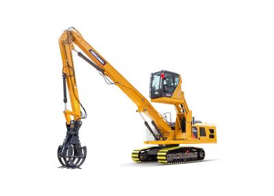 China 935FCD 28000kg Excavator Grabber Oil Electric Hybrid Grabber Digger for Scrap steel wharf for sale