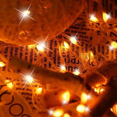 China Christmas String Lights APP Remote Control String Lights Vibrant Colors LED Decoration for Wedding Patio Event Walkway Lamp Luz del Cable for sale