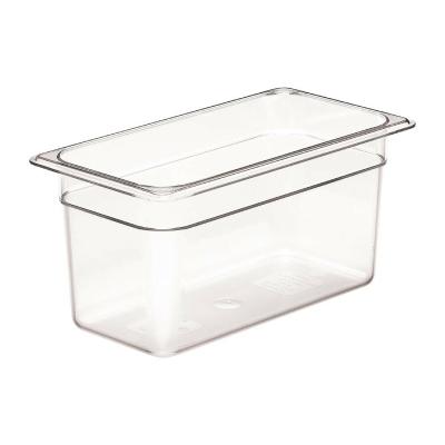 China Available Freshness Preservation Three Lids GN Filters Brilliant Food Storage Container 1/1, 1/2, 1/3,1/4, 1/6, 1/9 Sets for sale