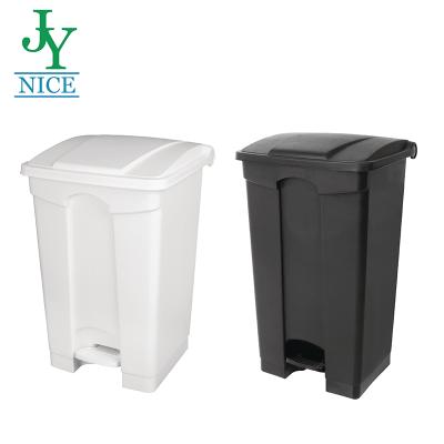 China Sustainable Plastic Foot Pedal Trash Can Waste Bin Plastic OEM Classification Waste Bin for sale