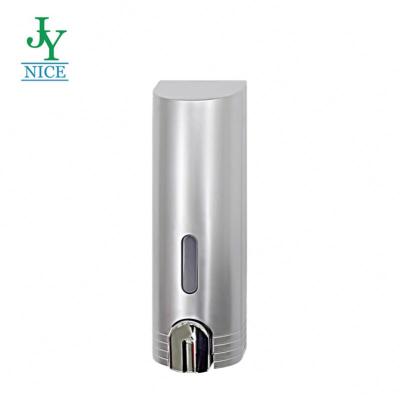 China Wholesale Single Soap Dispenser Stainless Steel Accessory Foam Soap Dispenser Bathroom Shower Shampoo Gel Dispenser Double for sale