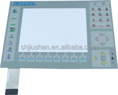 China Weaving Machinery Fabric Textile Loom Spare Parts Membrane Switch Panel B155819 B163113 BA300360 Pad for sale