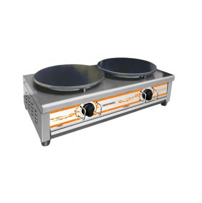 China Outdoor Hot Sale 2 Dishes Pancake Maker Gas Pancake Maker VGP-72 for sale