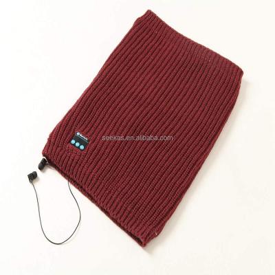 China Wireless Earphone Bluetooth Neck Cuff Scarf with Built-in Stereo Speakers and Microphone. for sale