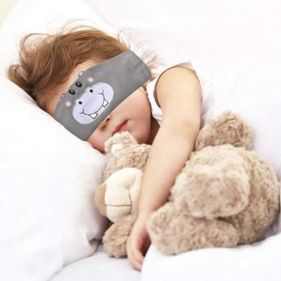 China Earphone Fleece Kids Headband with Headphones Perfect for Sleeping, Traveling, Learning for sale