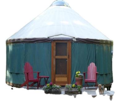 China Diagonal Tying Type Mongolian Yurt Tent For Outdoor Family Waterproof Cheap Mongolia Yurt Tent for sale