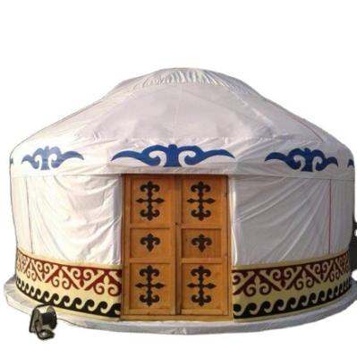 China Diagonal Bracing Type Mongolian Aluminum Yurt Frame Wedding Party Yurt Tent for sale