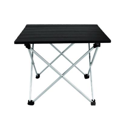 China Modern Lightweight Portable Camping Roll Tables Aluminum Frame Table For Outdoor Picnic Camping for sale