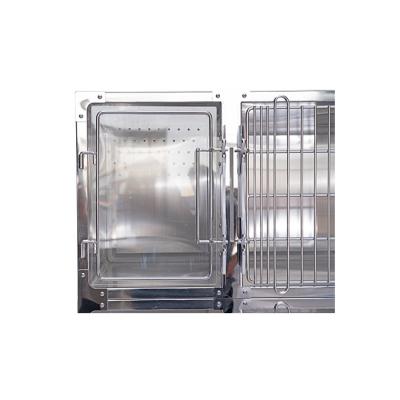 China 304 Stainless Steel Large Veterinary Clinic Dog Veterinary Instrument Stainless Steel Factory Supply Equipment Animal Cages For Sale Factory Supply for sale