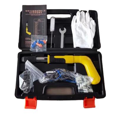 China High Quality Cordless Handheld Strong Gunmetal Stainless Steel Concrete Wall Household Framing Nail Gun For Concrete Wall for sale