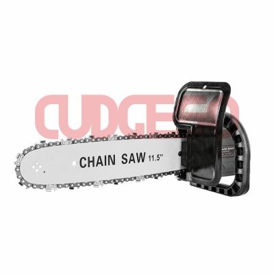 China 11.5.16 Inch DIY Electric Chainsaw Anti-Slip Bracket Set Angle Grinder Chainsaw Chain Saw Woodworking Tool for sale