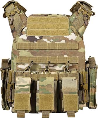 China Military Activities New Carrier Vest 1000D Nylon IR Laser Cut Adaptive Modular  Tactical Vest with plate for sale