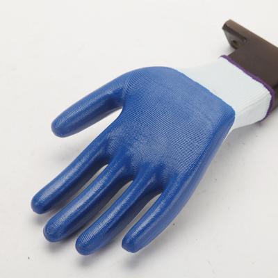 China Heavy Work Nitrile anti-slip waterproof anti-cutting thickened with rubber Heavy industry planting Gloves for sale