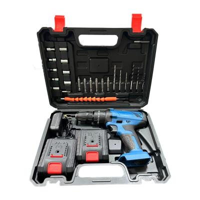 China TIAIS lithium battery rechargeable electric drill China household industrial high torque cordless electric drill set T1021-TA2 for sale