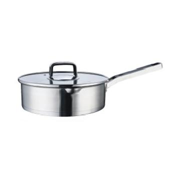 China Durable Stainless No Stick Frying Pan For Home Restaurant for sale