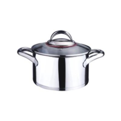 China 2020 18 Cm Sustainable Hot Pot Casserole Double Handles Kitchenware for sale