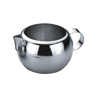 China Sustainable stainless steel milk jug without lid for sale