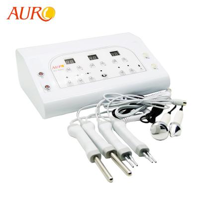 China AU-8201 Guangzhou auro beauty skin tightening and 2 personal in 1 multifunctional facial machine microcurrent machine for sale